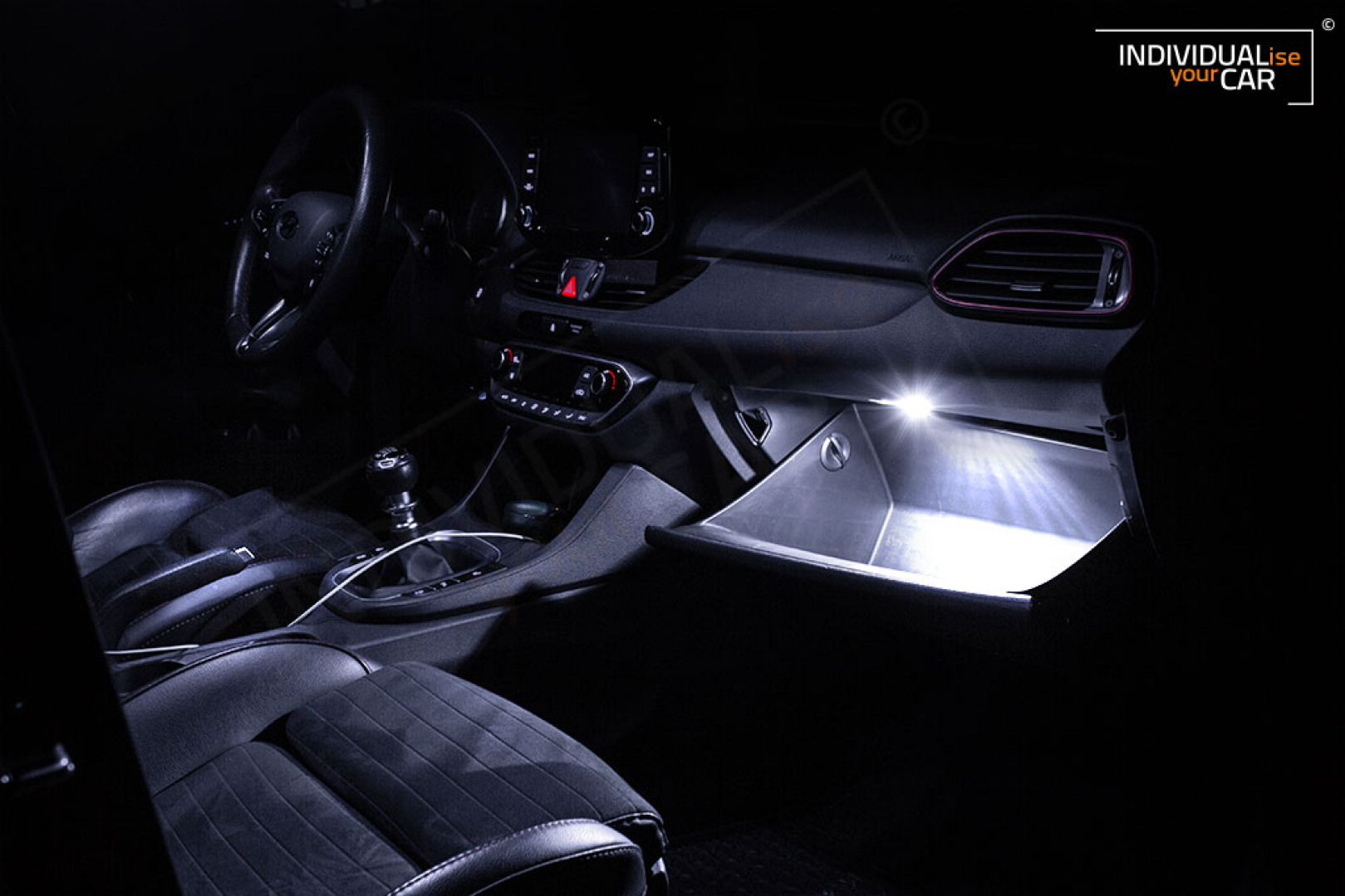 LED Innenraumbeleuchtung SET passend für Hyundai I30 N Fastback - Pure-White